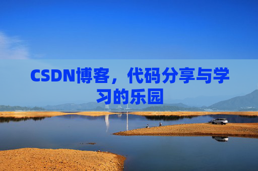 CSDN博客，代码分享与学习的乐园